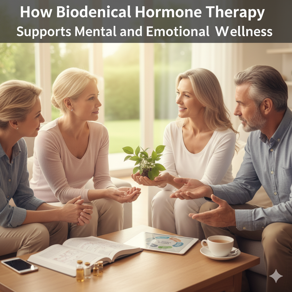 Bioidentical Hormone Therapy Supports Mental Wellness